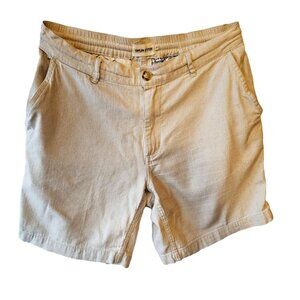 Taylor Stitch men's shorts natural linen/silk/organic cotton blend - size 31